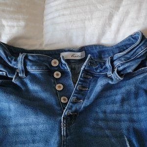 Kancan button fly jeans